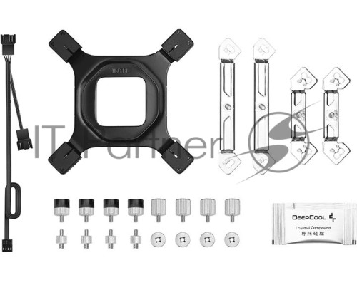 Кулер Deepcool AG620 Soc-AM5/AM4/1151/1200/2066/1700 4-pin 15-29dB Al+Cu 260W 1300gr Ret