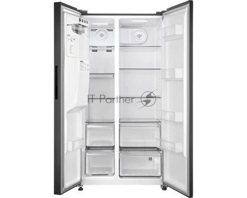 Холодильник Weissgauff Premium WSBS 697 NFBX Inverter Ice Maker черный (двухкамерный) Холодильник Weissgauff Premium WSBS 697 NFBX Inverter Ice Maker черный (двухкамерный)