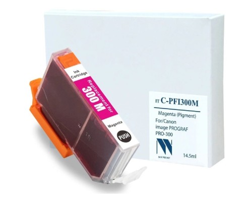 [Расходные материалы] Струйный картридж NV Print C-PFI300 M для Canon imagePROGRAF PRO-300
