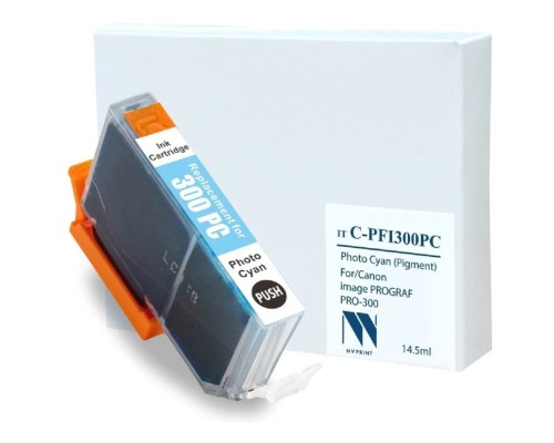 [Расходные материалы] Струйный картридж NV Print C-PFI300 PC для Canon imagePROGRAF PRO-300