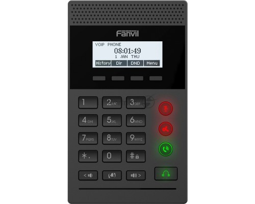 Телефон IP Fanvil X2C черный