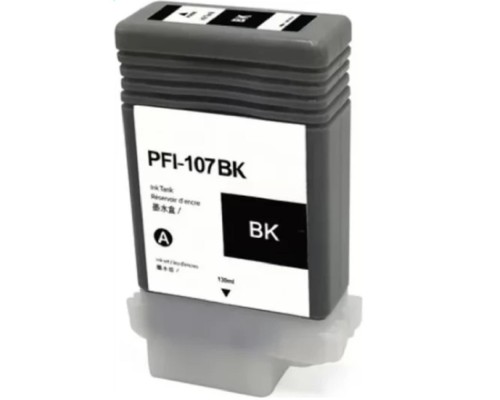 [Расходные материалы] Струйный картридж NV Print PFI-107BK (NV-6705B001) Black для Canon imagePROGRAF iPF670/680/770 (130 мл)