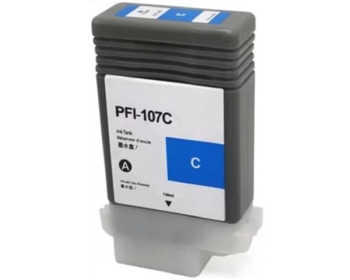 [Расходные материалы] Струйный картридж NV Print PFI-107C (NV-6706B001) Cyan для Canon imagePROGRAF iPF670/680/770 (130 мл)