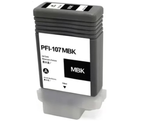 [Расходные материалы] Струйный картридж NV Print PFI-107MBK (NV-6704B001) Matte Black для Canon imagePROGRAF iPF670/680/770 (130 мл)