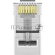 Коннектор Vention RJ45 (8p8c), cat. 5e, под витую пару (50шт.)