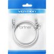 Патч-корд Vention прямой SFTP cat.6A, RJ45 - 0,5м. Серый