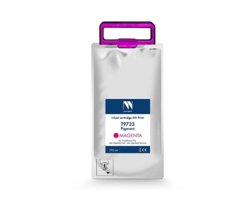 [Расходные материалы] Струйный картридж NV Print T9733 (NV-C13T973300) Magenta для Epson WorkForce Pro WF-C869RDTWF (RIPS), WF-C869RDTWFSW (22 000 стр)