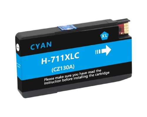 [Расходные материалы] Струйный картридж NV Print 711 (NV-CZ130A) Cyan для HP Designjet T120/T520 (27 мл)