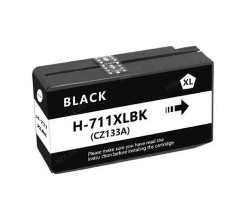 [Расходные материалы] Струйный картридж NV Print 711 (NV-CZ133A) Black для HP Designjet T120/T520 (73 мл)