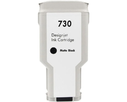 [Расходные материалы] Струйный картридж NV Print 730 (NV-P2V71A) Matte Black для HP DesignJet T1700, T1600, T2600 (300 мл)