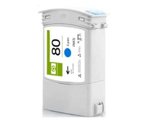 [Расходные материалы] Струйный картридж NV Print 80 (NV-C4846A) Cyan для HP DesignJet 1050c, 1055cm (400 мл)