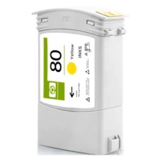 Струйный картридж NV Print 80 (NV-C4848A) Yellow для HP DesignJet 1050c, 1055cm (400 мл)