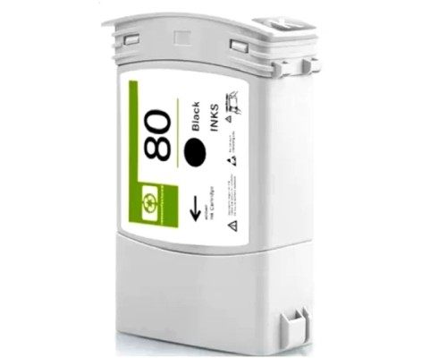 [Расходные материалы] Струйный картридж NV Print 80 (NV-C4871A) Black для HP DesignJet 1050c, 1055cm (400мл)