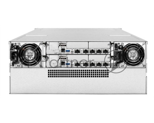 Система хранения EonStor DS 3000U 4U/24bay,dual redundant subsystem,2x12Gb/s SAS ports,8x1G iSCSI ports,4x host board,2x4GB RAM,2x(PSU+FAN),2x(SuperCap+Flash),24xSAS SFF/LFF,1xRail kit(ESDS 3024RUC-C)