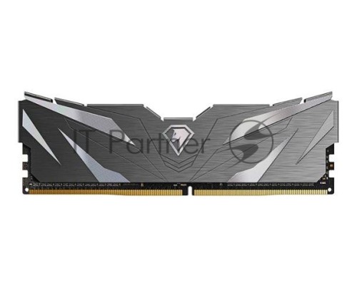 Оперативная память DDR 4 DIMM 8Gb PC21300, 2666Mhz, Netac Shadow II NTSWD4P26SP-08K   C19 Grey, с радиатором