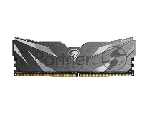 Оперативная память Netac 8Gb DDR4 3200Mhz DIMM PC25600, Shadow II NTSWD4P32SP-08K  C16 Black, с радиатором