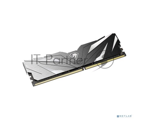 Оперативная память Netac 8Gb DDR4 3200Mhz DIMM PC25600, Shadow II NTSWD4P32SP-08K  C16 Black, с радиатором