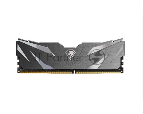 Оперативная память Netac 8Gb DDR4 3200Mhz DIMM PC25600, Shadow II NTSWD4P32SP-08K  C16 Black, с радиатором