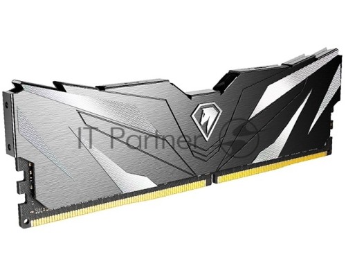 Оперативная память Netac 8Gb DDR4 3200Mhz DIMM PC25600, Shadow II NTSWD4P32SP-08K  C16 Black, с радиатором
