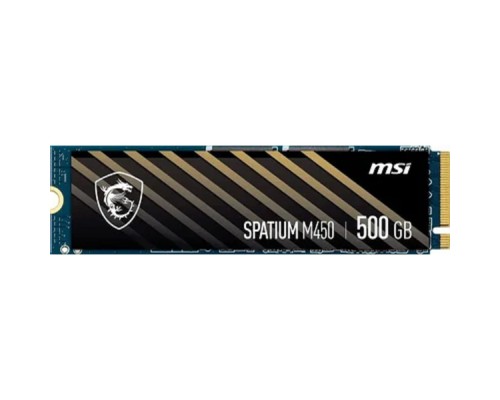 [носитель информации] SSD MSI 500Gb SPATIUM M450 M.2 PCIe NVMe S78-440K220-P83