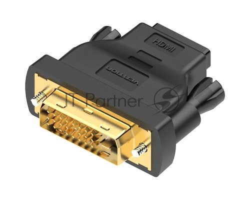 Адаптер-переходник Vention DVI 24+1 M/ HDMI 19F