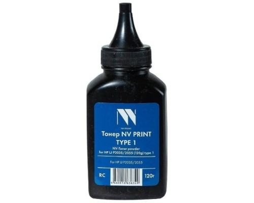 [Расходные материалы] Тонер NVP для HP P2035/2055 (CE505A / CE505X) (120г) для HP LaserJet P2030, P2035, P2050,P2055; Canon (719) LBP 6650, 6680, 6300, 6310, MF 5840, 5880, 5940, 5980 Type1