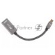 Адаптер miniDP --> HDMI-F 0.15м ,  оплетка, 4K@60Hz, Telecom (TA565)