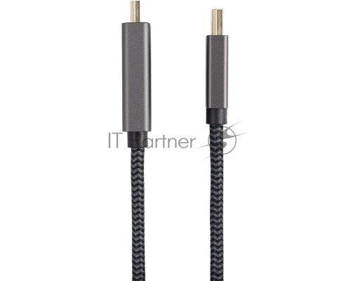 Кабель DisplayPort M-> HDMI M 4K@60Hz 1.8m Telecom,оплетка (TA561M-1.8M)