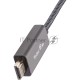 Кабель DisplayPort M-> HDMI M 4K@60Hz 1.8m Telecom,оплетка (TA561M-1.8M)