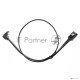 Кабель SATA M --SATA M 3.0V 7 pin  угловой разъем Telecom  0.5m <TUS705-0.5M>
