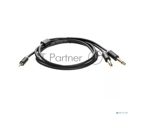 Кабель-адаптер 3.5ST(M)/2X6.35 ST(M), 1.5м, Telecom PRO <TAV6168-1.5M>