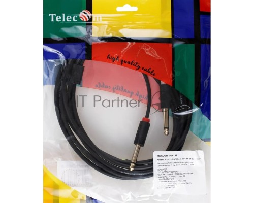 Кабель-адаптер 3.5ST(M)/2X6.35 ST(M), 3м, Telecom PRO <TAV6168-3M>