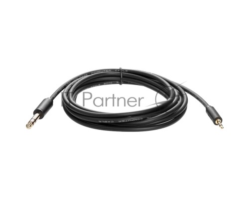 Кабель-адаптер  3.5ST(M)/6.35 ST(M), 3м, Telecom PRO <TAV6165-3M>