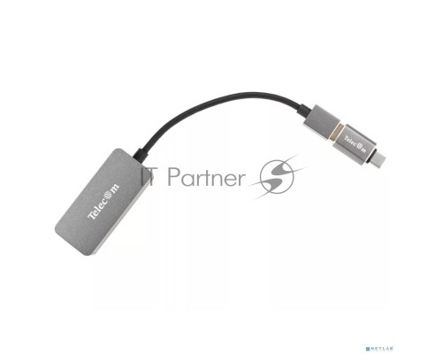 Кабель-переходник USB 3.0-->RJ-45 2.5G Ethernet, and TypeC адаптер 0.15м Telecom <TU325M>