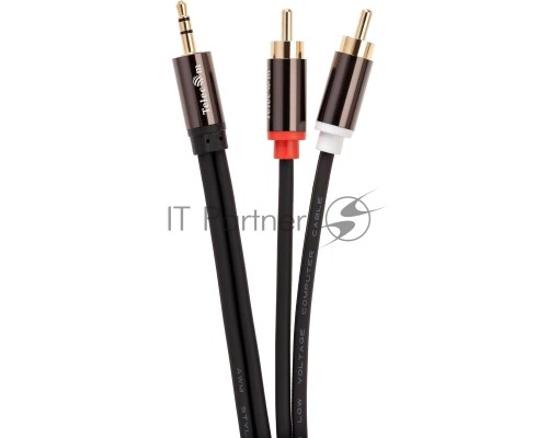 Кабель соединит 3.5 Jack (M) - 2xRCA (M), 1.5м Telecom PRO <TAV7183M-1.5M>
