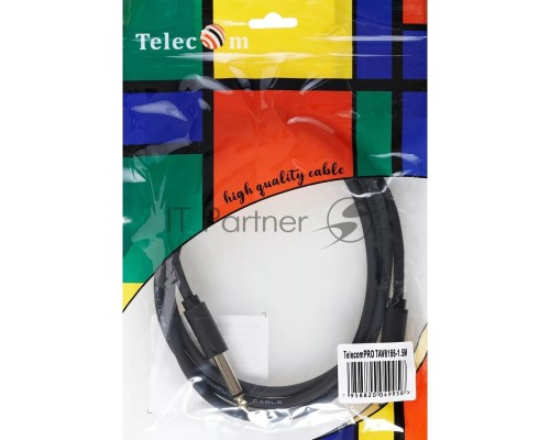 Кабель-соединит 6.35ST(M)/6.35 ST(M), 1.5м, Telecom PRO <TAV6166-1.5M>