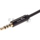 Кабель удлинит 3.5 Jack (M) - 3.5 Jack (F), 1м Telecom PRO <TAV7179M-1M>