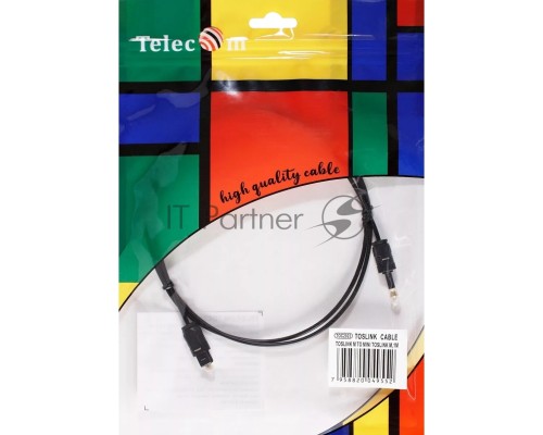 Оптический кабель (Toslink)-M -- >(Toslink)-miniM ,1m, Telecom <TOC2023-1M>