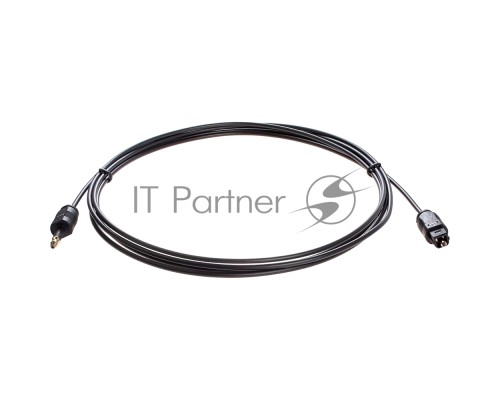 Оптический кабель (Toslink)-M -- >(Toslink)-miniM ,2m, Telecom <TOC2023-2M>