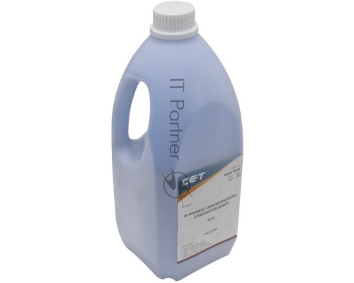 Тонер Cet TF2-C CET121007 голубой бутылка 1000гр. для принтера CANON iR ADVANCE C5051/C5030