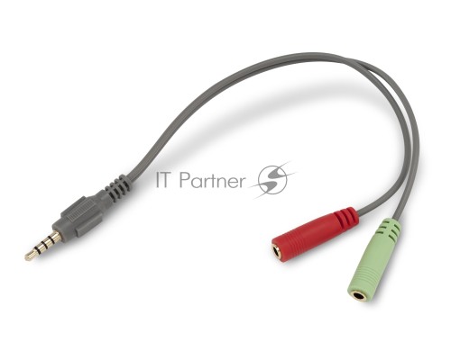 Наушники с микрофоном Oklick/Оклик HS-L600 серый 1.8м мониторные оголовье (1532023)
