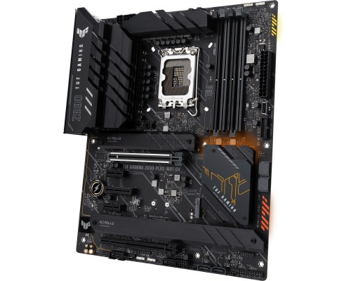 Материнская плата ASUS TUF GAMING Z690-PLUS WIFI, LGA1700, Z690, 4*DDR5, DP+HDMI, CrossFireX, SATA3 + RAID, Audio, Gb LAN, USB 3.2*8, USB 2.0*2, COM*1 header (w/o cable), ATX; 90MB18V0-M0EAY0