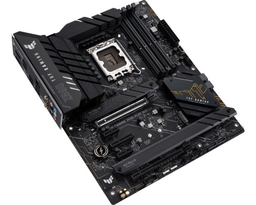 Материнская плата ASUS TUF GAMING Z690-PLUS WIFI, LGA1700, Z690, 4*DDR5, DP+HDMI, CrossFireX, SATA3 + RAID, Audio, Gb LAN, USB 3.2*8, USB 2.0*2, COM*1 header (w/o cable), ATX; 90MB18V0-M0EAY0