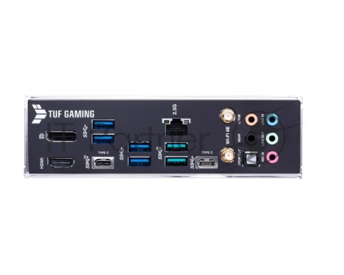 Материнская плата ASUS TUF GAMING Z690-PLUS WIFI, LGA1700, Z690, 4*DDR5, DP+HDMI, CrossFireX, SATA3 + RAID, Audio, Gb LAN, USB 3.2*8, USB 2.0*2, COM*1 header (w/o cable), ATX; 90MB18V0-M0EAY0