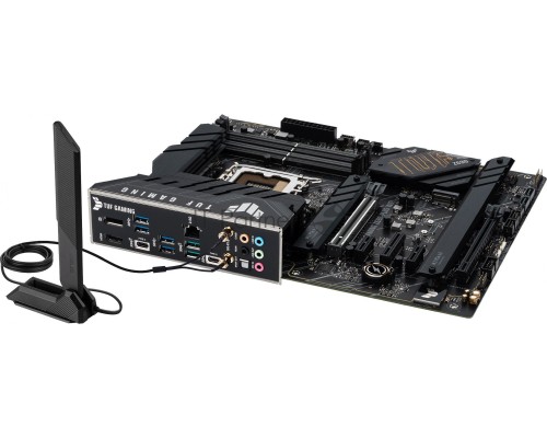 Материнская плата ASUS TUF GAMING Z690-PLUS WIFI, LGA1700, Z690, 4*DDR5, DP+HDMI, CrossFireX, SATA3 + RAID, Audio, Gb LAN, USB 3.2*8, USB 2.0*2, COM*1 header (w/o cable), ATX; 90MB18V0-M0EAY0