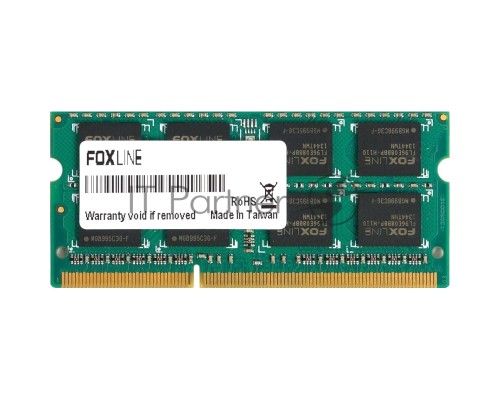 Оперативная память Foxline SODIMM 16GB 3200 DDR4 ECC CL22 (1Gb*8)