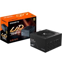Блок питания Gigabyte ATX 750W GP-UD750GM 80+ gold 24+2x(4+4) pin APFC 120mm fan 8xSATA Cab Manag RTL