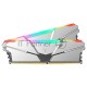 Оперативная память DDR4 Netac Shadow RGB 16GB (2x8GB) 3200MHz CL14 1.35V / NTSRD4P32DP-16S / Silver / with radiator