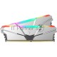 Оперативная память DDR4 Netac Shadow RGB 16GB (2x8GB) 3600MHz CL16 1.35V / NTSRD4P36DP-16S / Silver / with radiator