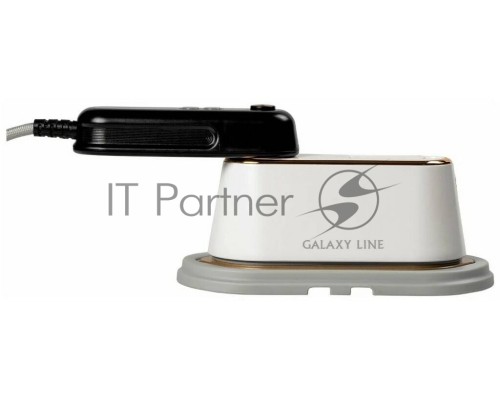 Отпариватель Galaxy Line GL 6195, белый, ручной, 1300 Вт, контейнер для воды 90 мл, 3 режима